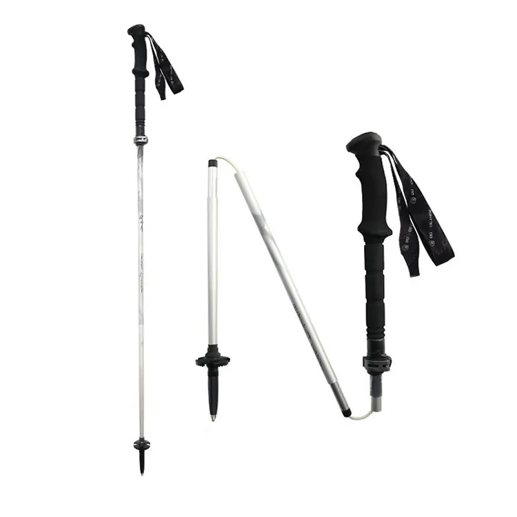 Adjustable Hiking Pole Telescopic Walking Trekking Stick Poles
