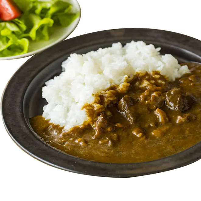 NARUMI ready eat safe black packaging fresh meat beef curry