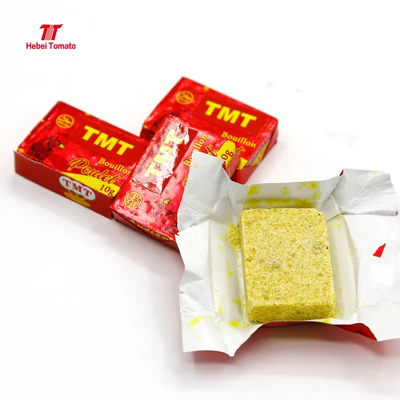 Chicken Bouillon Cubes Supplier Whole sale African Food HALAL Chicken Bouillon Cube Like Maggie Cube