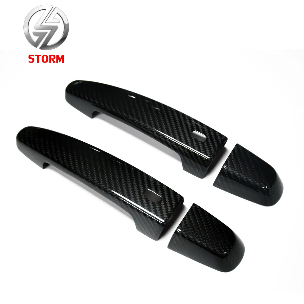 For Chevrolet Camaro 2016 2017 Carbon Fiber Door Handle Cover