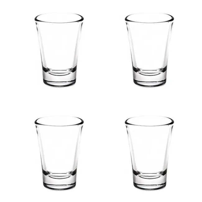 Clear Whiskey Glass Vodka Glass Cup Tumbler Bar Pub Restaurant Shot Glass