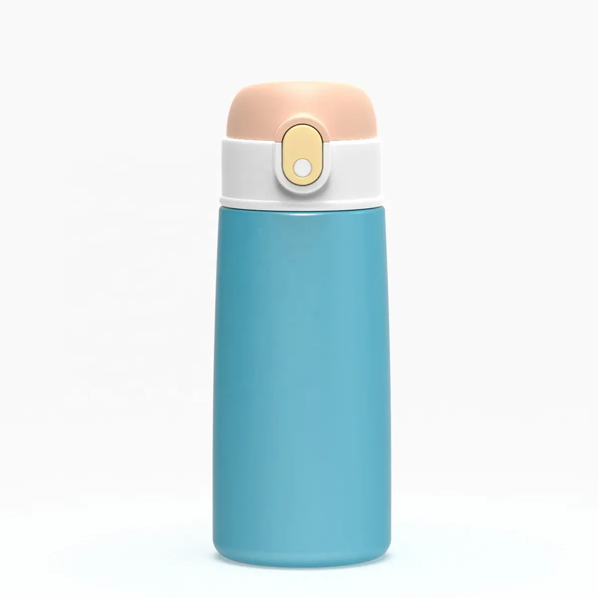 Персонализированная детская бутылка для воды с соломинкой и двойной стенкой с изоляцией