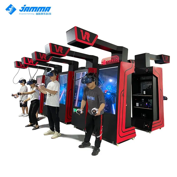 Coin Operated 9D VR Self-Service Arcade Simulator Virtual Reality VR Game Machine Amusement Park Equipments