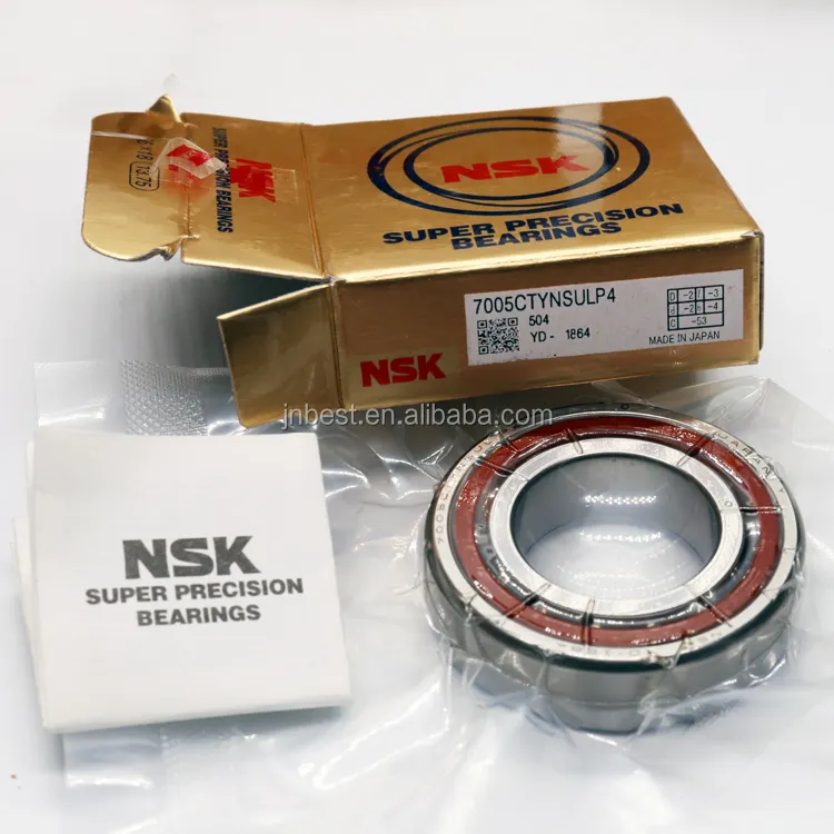 7005CTRDULP3 7005CTYNSULP4 NSK super precision 7005 angular contact ball bearing 7005 bearing