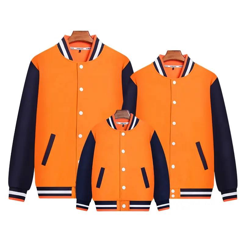 Oem Garment Factory Custom Embroidered Fall Men Designer Baseball Jackets