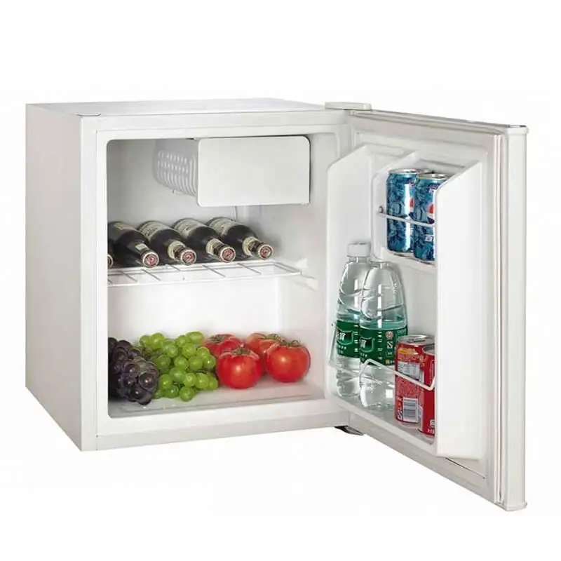 Small Hotel Mini Refrigerator With Freezer,Hotel Room Table Top Mini Fridge Mini Beverage Freezer