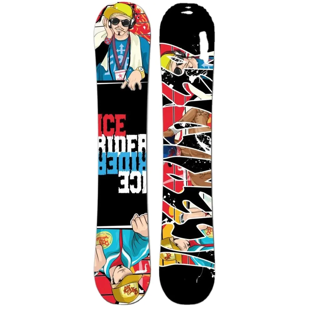 Promotional Rocker Camber Retail Freeride Snow Board Sandwich Snowboard