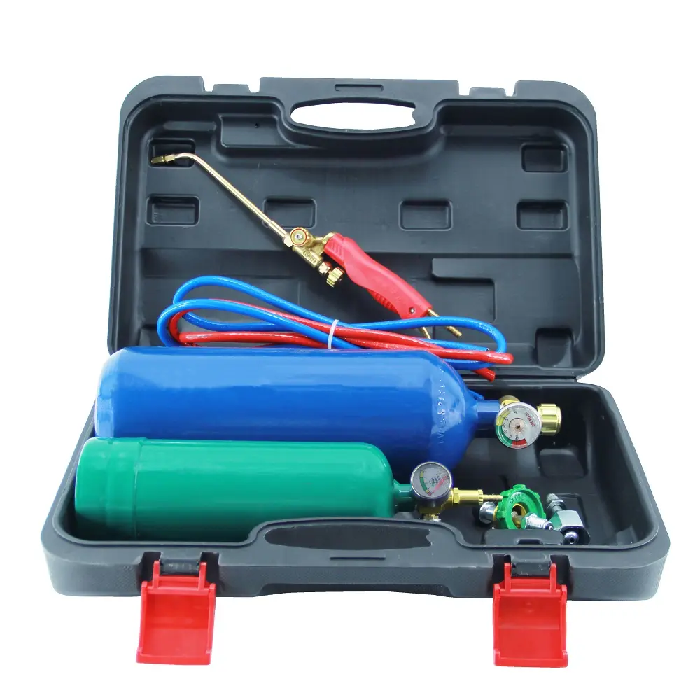 DEM GK01 Portable Propane Oxygen Cylinder Welding Torch Kit with Welding Hose