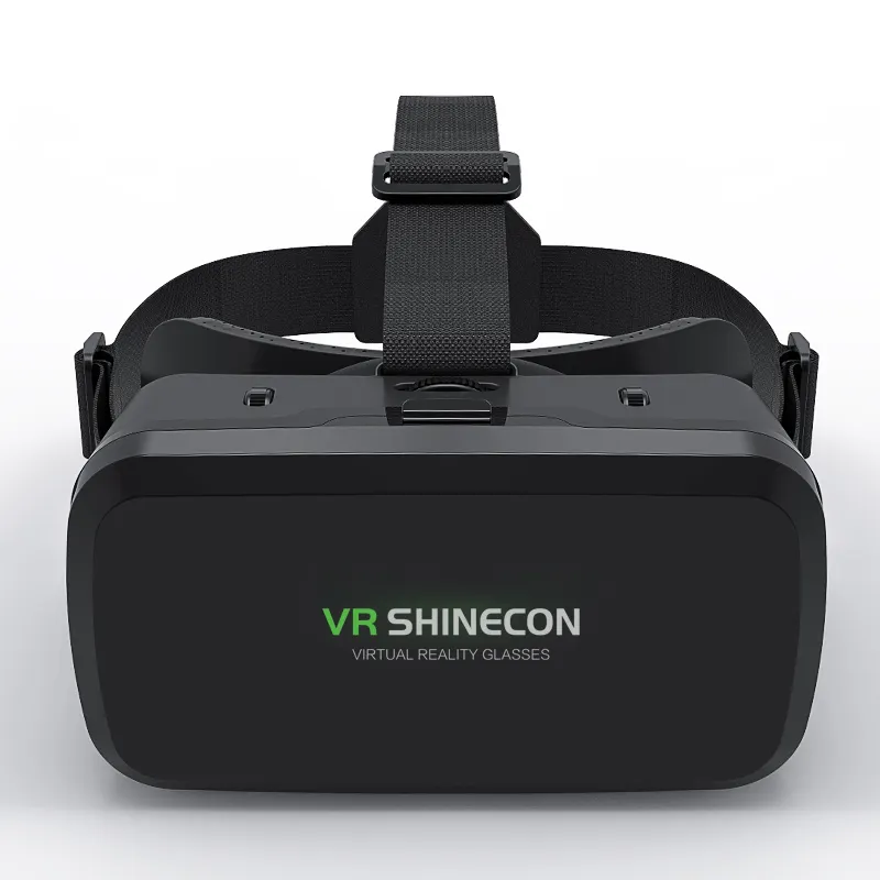 vr headset all in one vrshinecon G06A 3d glasses for iOS phone gaming Virtual Reality Glasses 3D VR Headset vr box for HD video