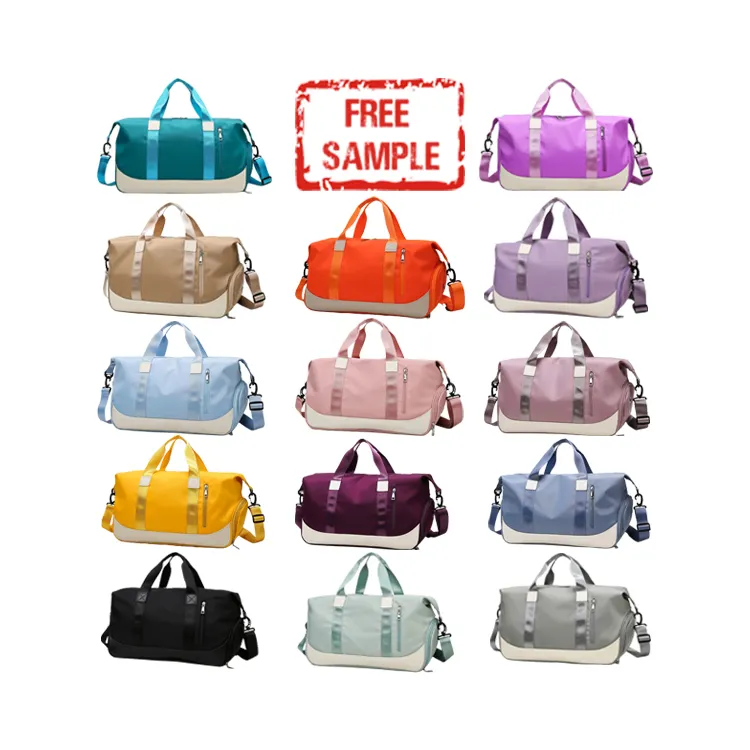 New Ladies Hand Travel Bag Casual Fashion Wet And Dry Separation Large Capacity Yoga Gym Bag