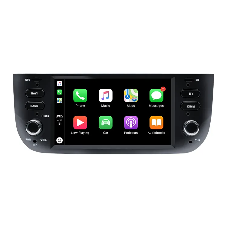 1 Din Android 10 автомобильная система Android PC для Fiat/Linea/Punto evo 2012-2015 GPS-навигация стерео IPS DSP DVD мультимедийный плеер