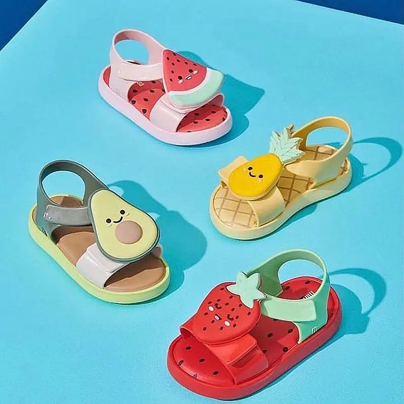 2021 Mini Children's Jelly Shoes Avocado Children's Fruit Sandals