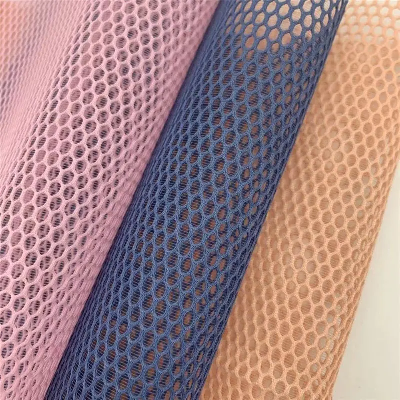 100 Polyester Air Permeable Mesh Fabric For Sports Shoes