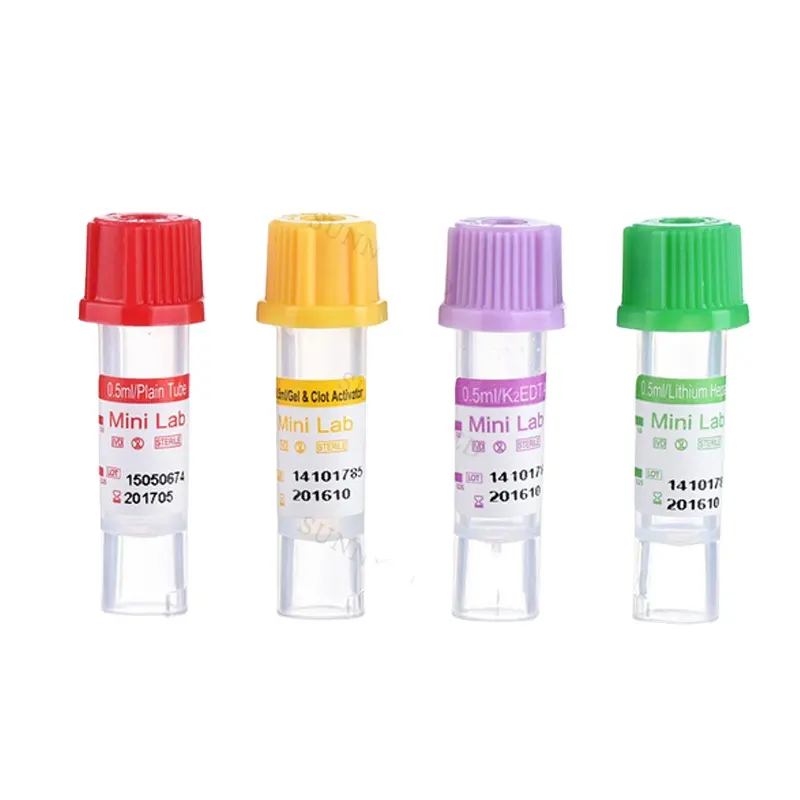 SY-L013-1 0,5 мл вакуумная мини-трубка для сбора крови