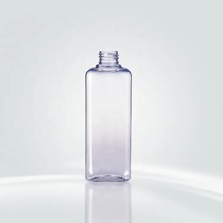 Многоразовая косметическая упаковка из переработанного пластика для косметики набор для ухода за кожей с прозрачной матовой бутылкой для лосьона на заказ