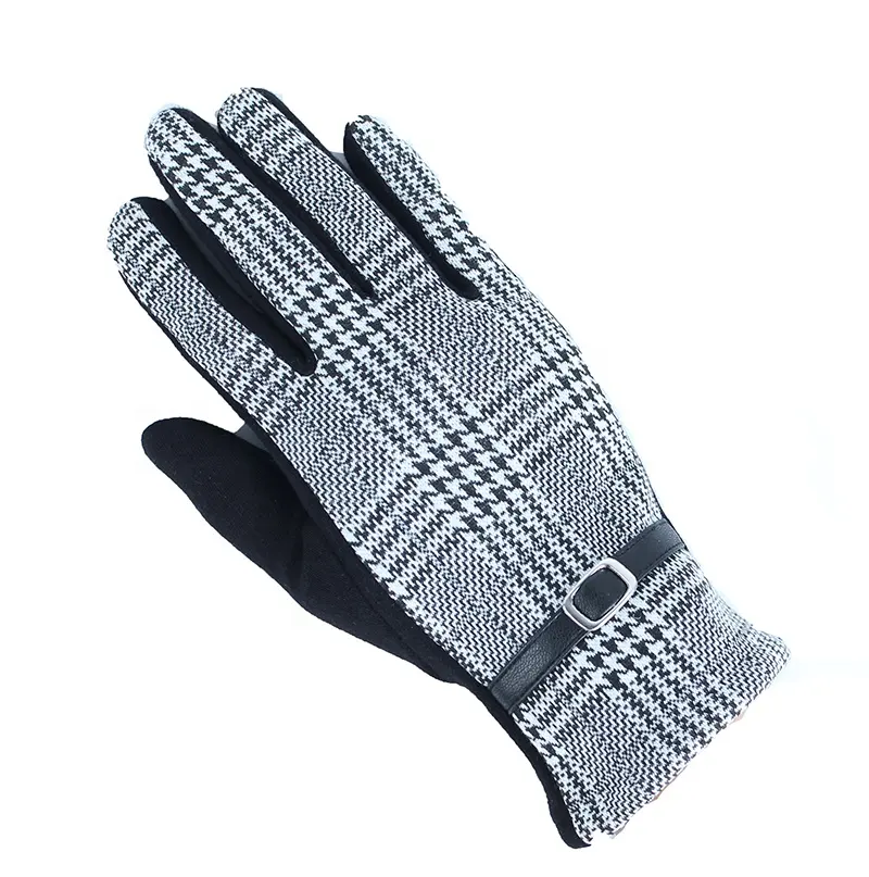 Зимние теплые замшевые женские перчатки с подогревом перчатки для вождения женские модные перчатки женские аксессуары
