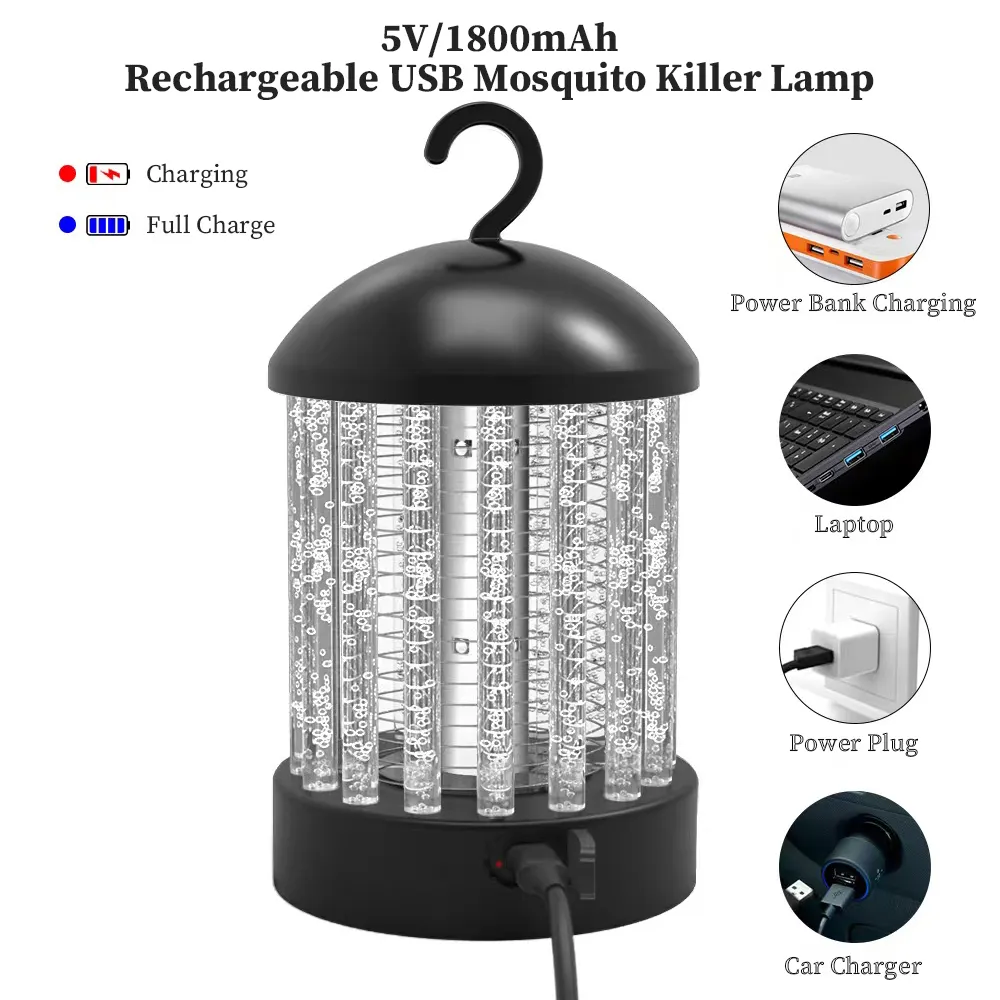Customizable Rechargeable Solar Electric Mosquito Insect Killer Lamp Outdoor Led Electric Solar Mosquito Killer Lamps/
