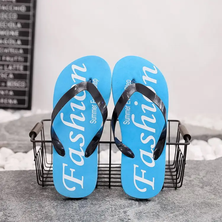 One-Stop Service Spring Summer Slippers Walking EVA Beach Sandals Men Slipper Flip Flops