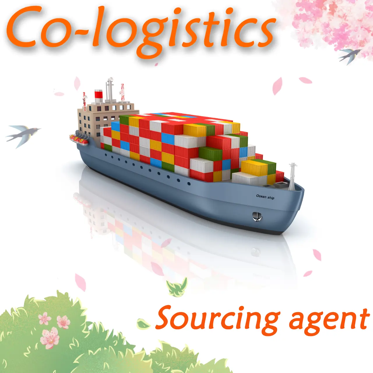 Door To Door Service Sea Freight Shipping Service Amazon FBA Courier Service To USA Door To Door 20ft 40ft Container Forwarder