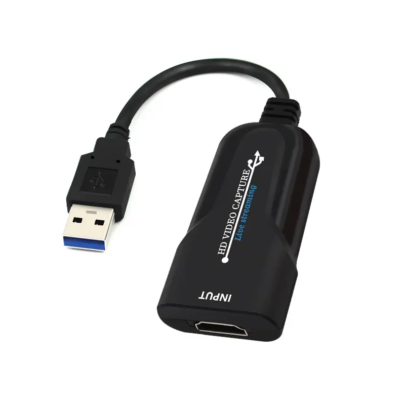 2020 Newest OEM Black Color 1080P HDMI Video Capture Card USB 2.0 for Game / Video Live Streaming