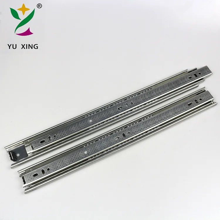 JIEYANG 45mm ball bearing slide drawer telescopic rail