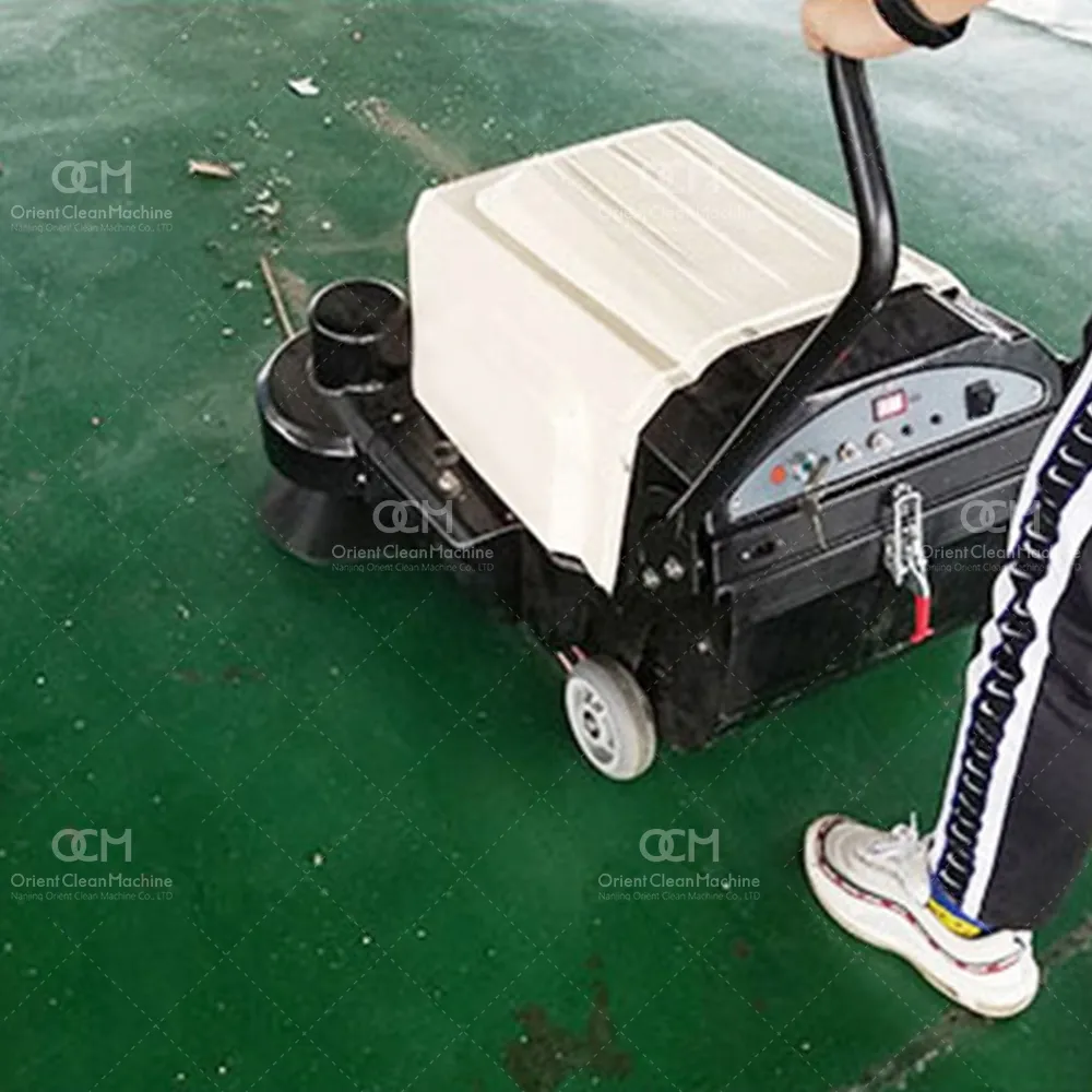 P1060 Electric Power Sweeper Commercial Road Sweeper Electric Sweeper With Storage Battery