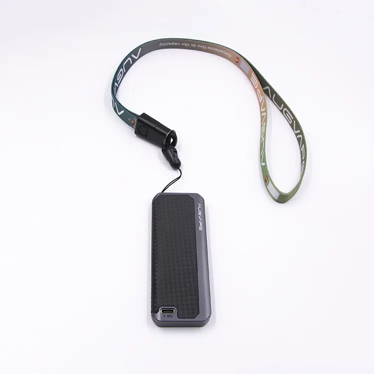 ShenZhen promotional custom printed with USB charging neck nylon lanyard