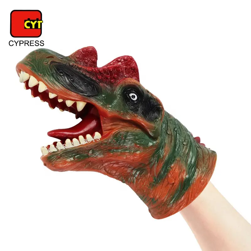 Dinosaurios De Juguetes | 8 PCS Realistic Baby Realistic Dinosaur Rubber Hand Puppet