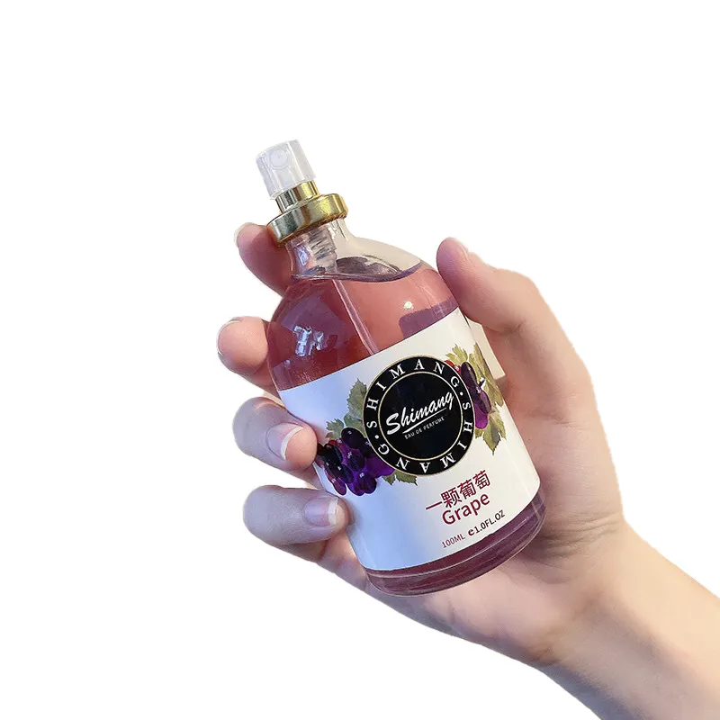 Бренд SHIMENG, серия фруктовых ароматов, 24 часа, долговечный стеклянный флакон для духов, флакон для духов для тела, парфюм для тела