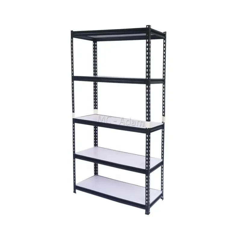 Boltless shelving storage racks rivet with z beam metal rack