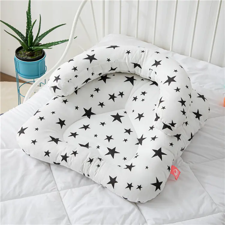 Star Pattern Anti-spit Milk U Shaped Kids Feeding Breastfeeding Nursing Baby Pillow