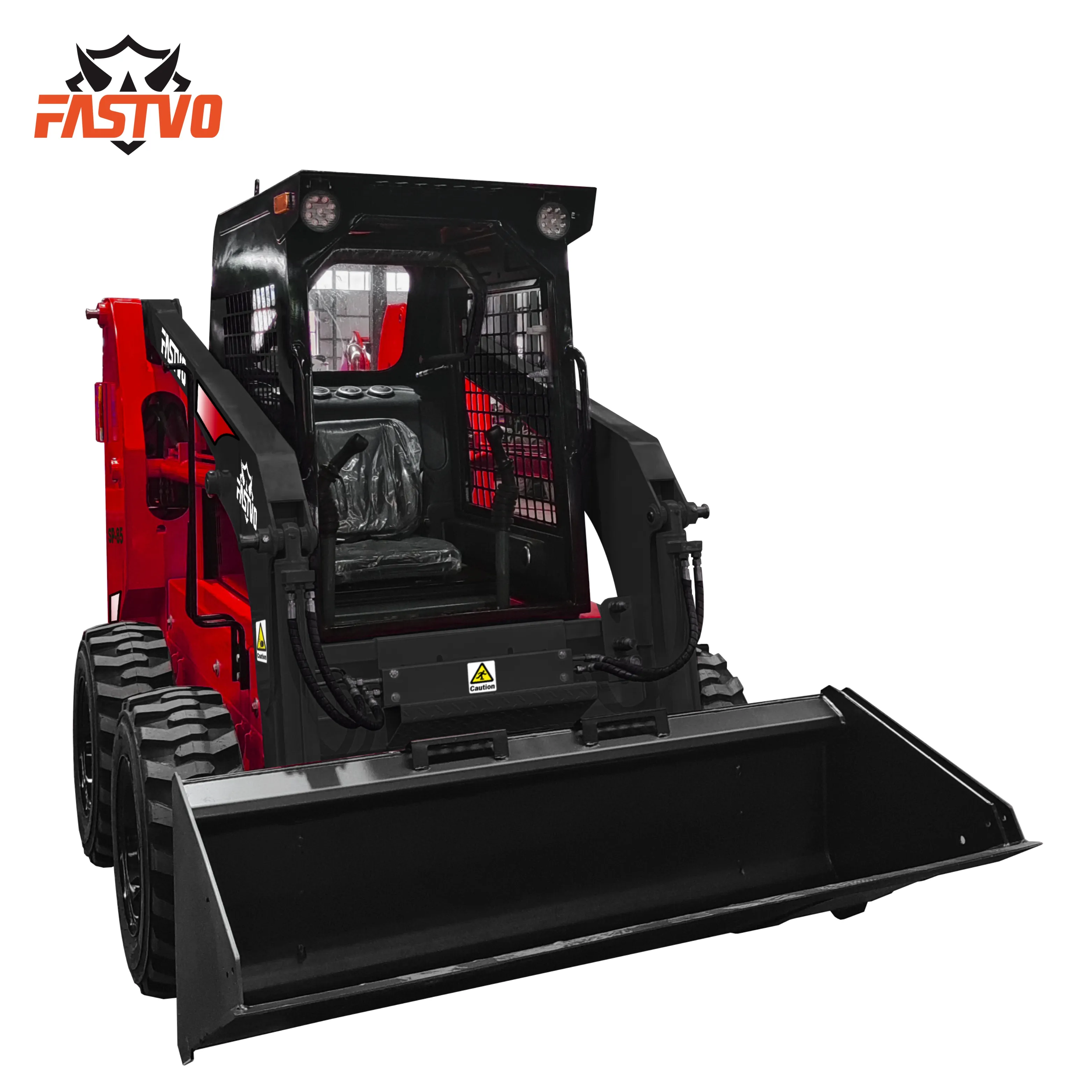 FASTVO SP-85 Factory Price EPA Approved 400kg 500kg 700kgs 850kg 1000kg Skid Steer Loader With Attachments For Sale