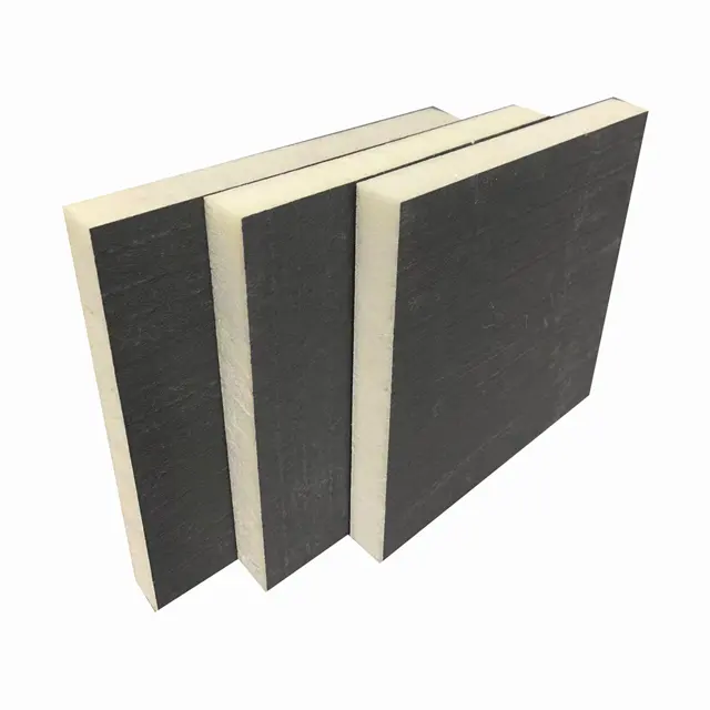 Изоляционная полиуретановая плита теплоизоляция строительный материал стены крыши полиуретановая изоляция PIR пластина