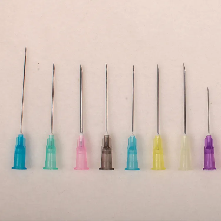 high yield different injection needle sizes with excellent puncture performance