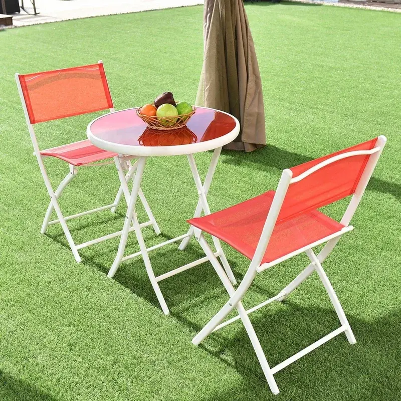 Patio Outdoor Furniture Chairs and Table Dining Sets Balcony Leisure Furniture Cast Aluminum Garden Furniture