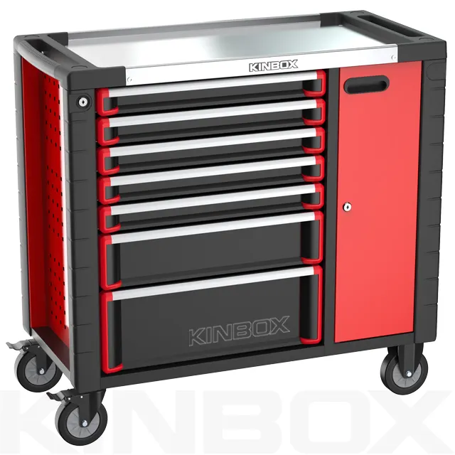 Ningbo Kinbox 7 Drawer Heavy-duty Ball Bearing Metal Storage Cabinet Is Perfect For Your Home, Garage Or Small Work Shop