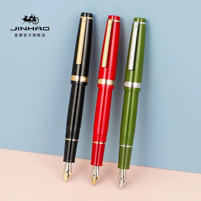 2022 Jinhao 82 series new arrival fashionable office souvenir pen writing calligraphy metal fountain pen