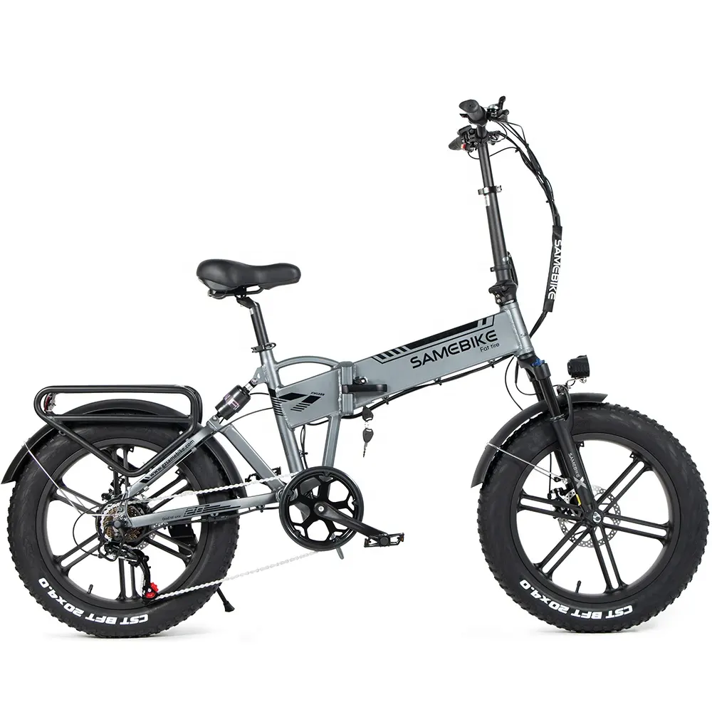 ready to ship 20 inch big tire electric fat bike folding electric city bike