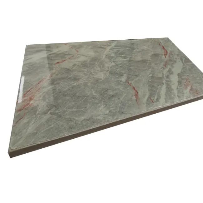 Non-asbestos Marble Color UV Wall Panels Waterproof UV Coated Fiber Cement Wall Panel