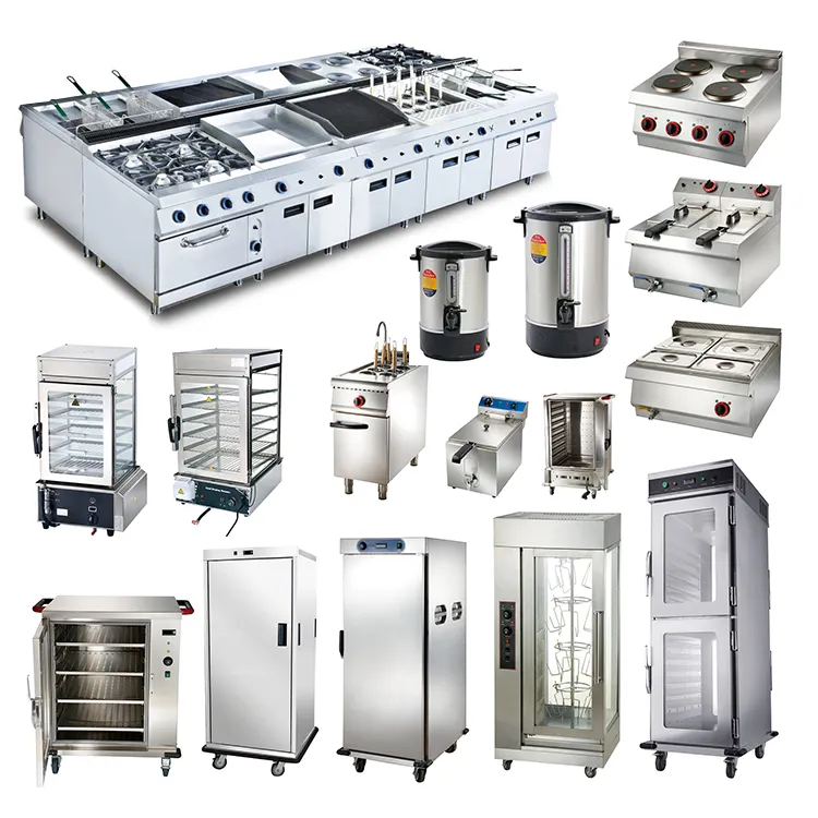 Commercial Industrial Hotel Fast Food Kitchen Restaurant Equipments