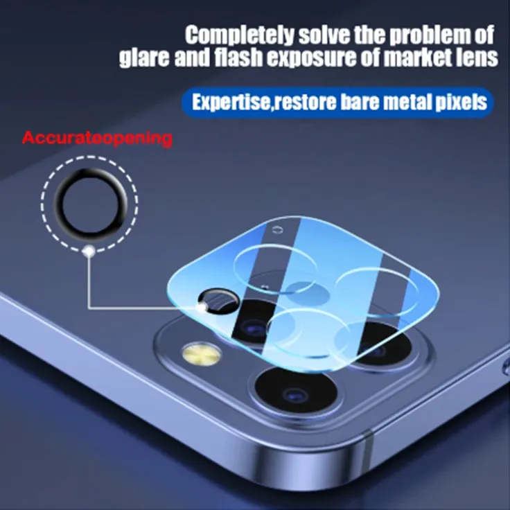 2020 новейшая твердость 9H задняя камера стеклянная крышка объектива для iPhone 12 pro max Защитная пленка для объектива камеры