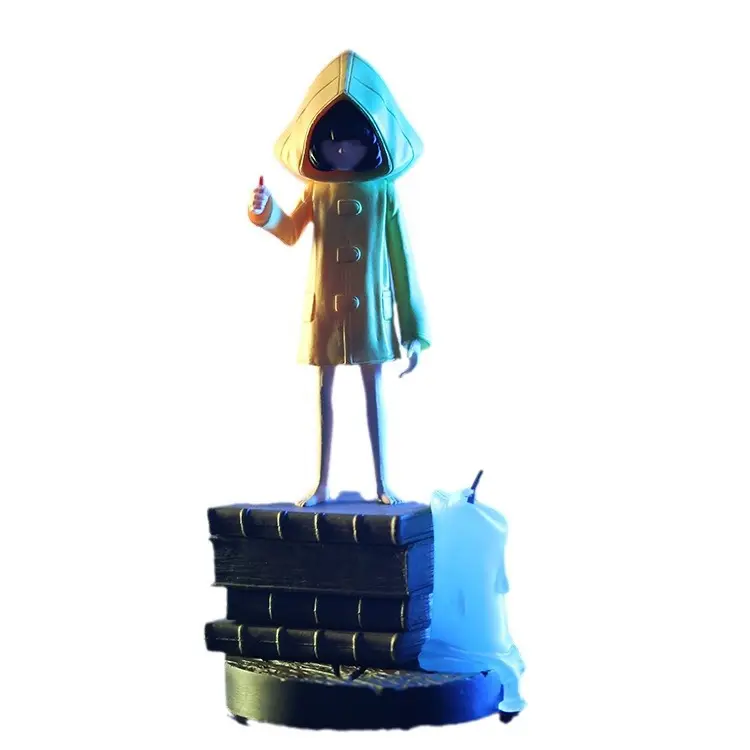 Оптовая продажа Игровых персонажей вокруг маленьких кошмаров маленькая шестерка мультяшная анимационная Модель ПВХ активная кукла