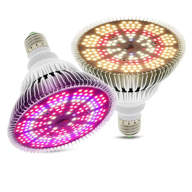 Светодиодные лампы для выращивания растений, Комнатные растения, овощи, полный спектр, светодиодные лампы для выращивания, полный спектр, ультрафиолетовый, ИК-свет, 26 Вт для роста растений