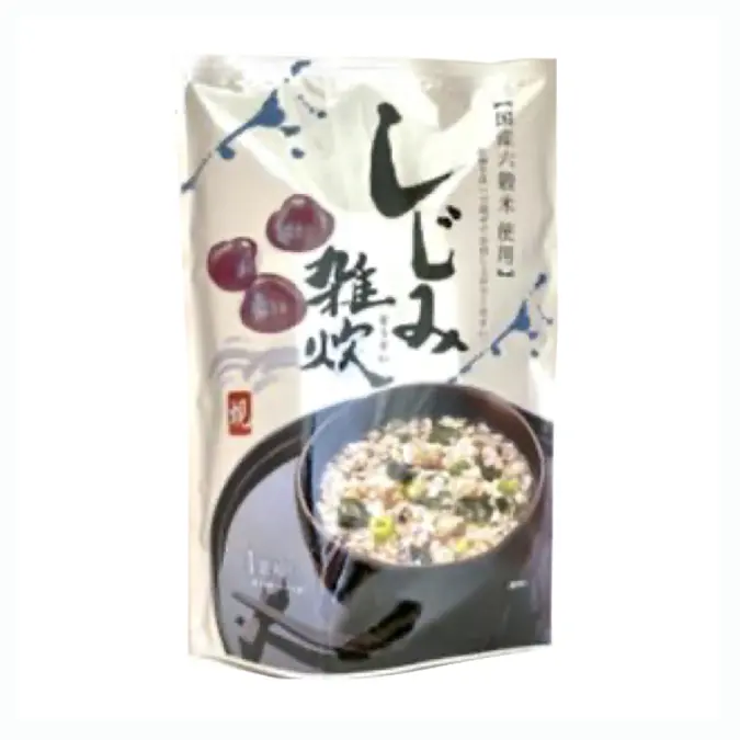 Japanese umami delicious instant rice porridge style food packaging