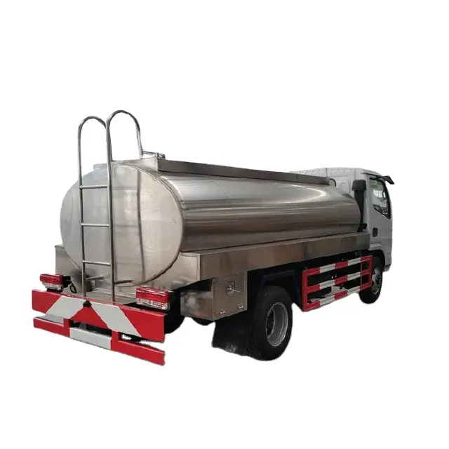 Milk Tank 304 Stainless Steel Industrial Sales 8 CBM Tanker