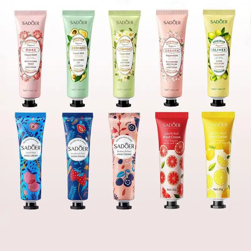 Hot sale Smoothing Hydrating Anti-wrinkle Natural Plant Extracts Whitening Moisturizing Hand Cream for Hand