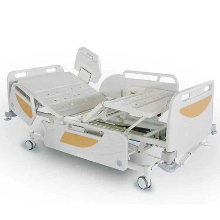 Медицинское оборудование для больниц, недорогая, с 2 ручными ручками, вращающаяся кровать для домашнего ухода