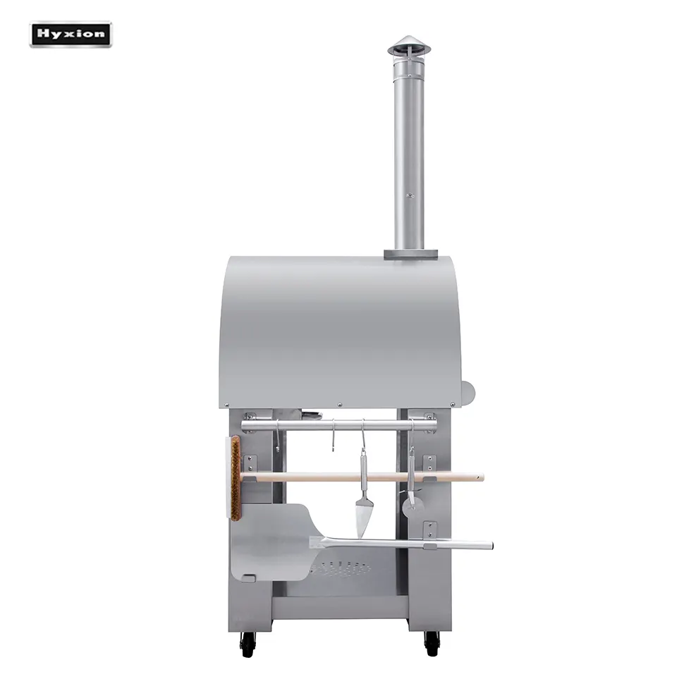 wood burning #430 stainless steel pizza oven for outdoor