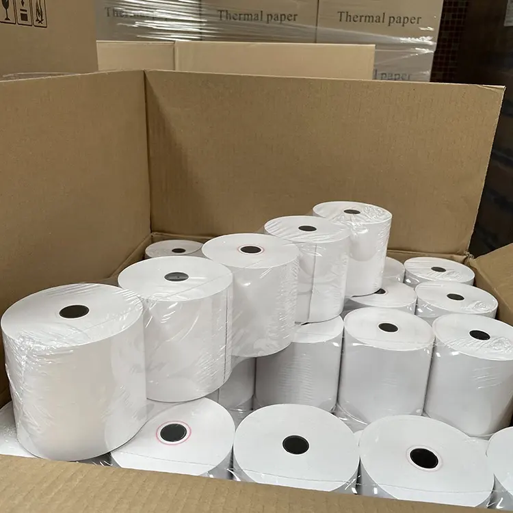 Factory direct sale 80*70mm Thermal paper The high quality  cash register paper