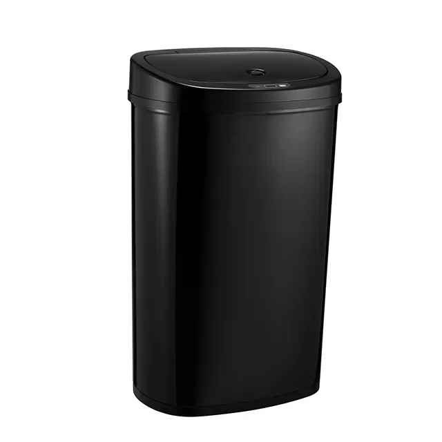 13 галлонов 50L Прямоугольный датчик движения мусорный бак лучшую сделку топ один продавец инфракрасный датчик мусорное ведро черный цвет может